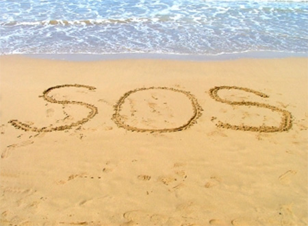 SOS на песке