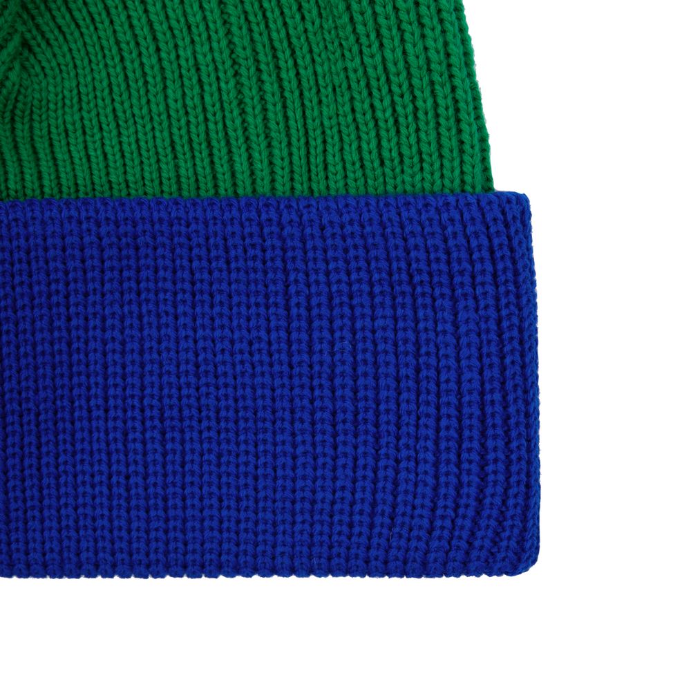 Шапка Snappy, зеленая с синим. Фото N3