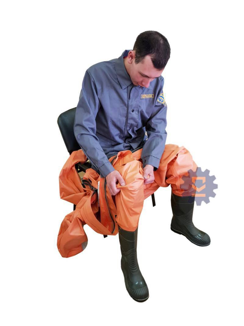 Костюм изолирующий химический КОМБАТ «БЕТА» (КИХ-П-КИО) (тип костюма 1b). Фото N3