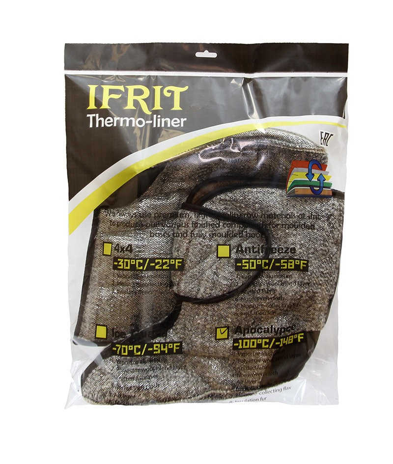 Утепляющий вкладыш IFRIT Apocalypce (-100°C), упаковка - 10 пар