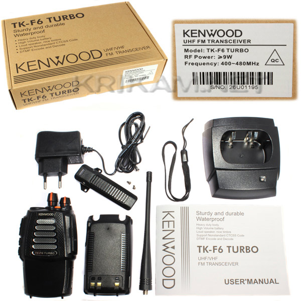 Рация Kenwood TK-F6 Turbo UHF 9 Вт. Фото N4
