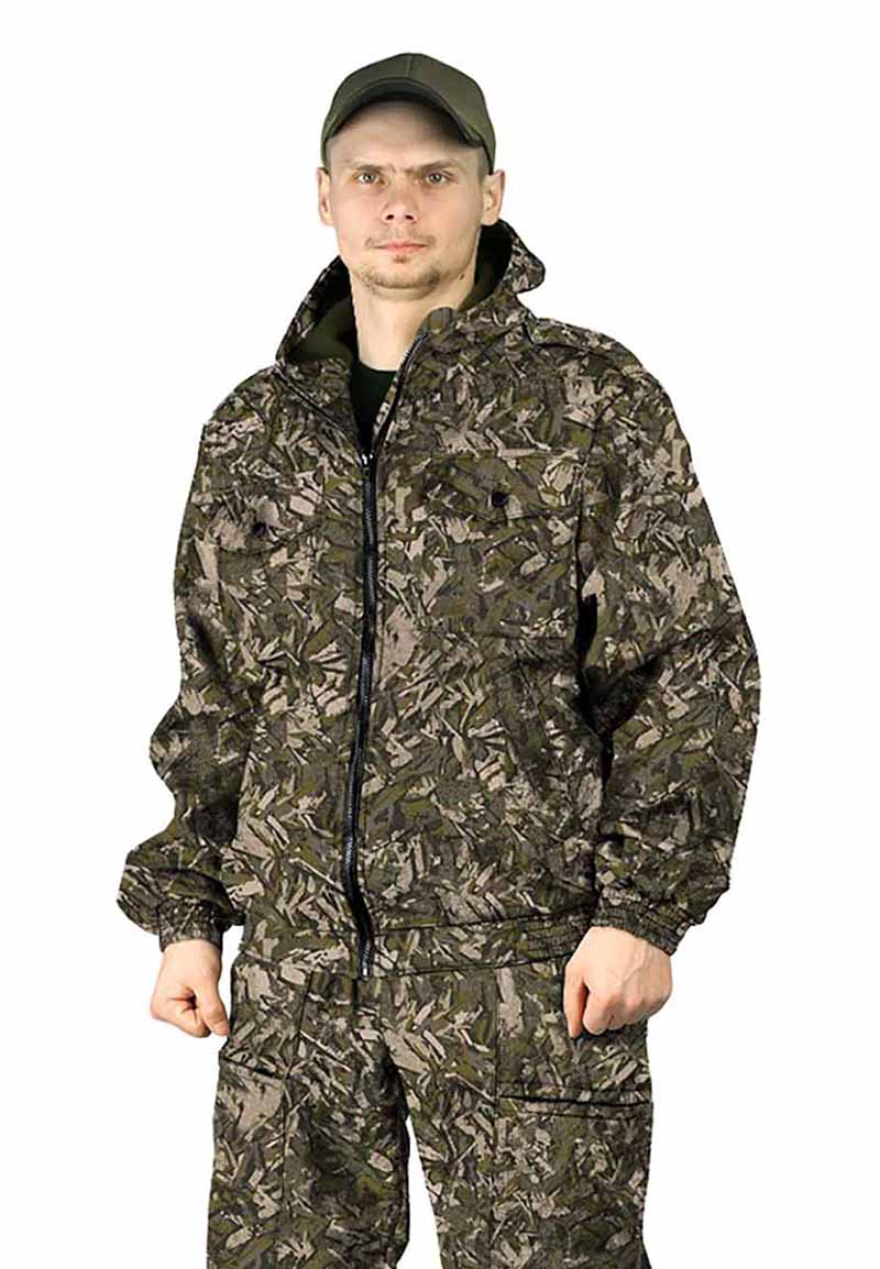 Костюм "КАСКАД" куртка/брюки,  цвет: кмф "Тетрис хаки", ткань: Полофлис